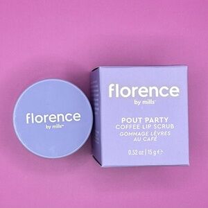 Florence by Mills Pout Party Coffee Lip Scrub - Lavender